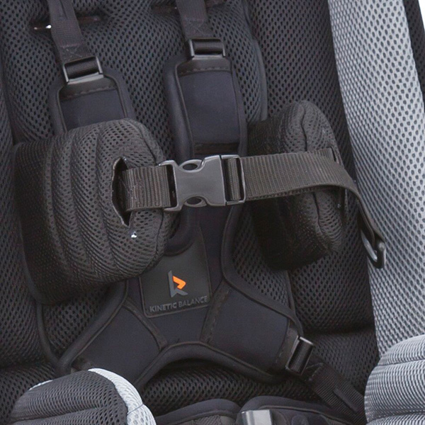 Lateral Trunk Supports with Chest Belt